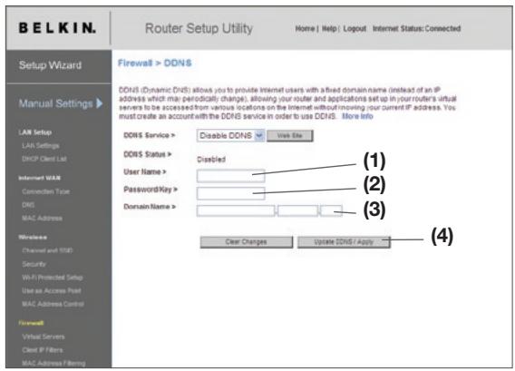 BELKIN F5D8232-4 - Advanced User Interface - 1