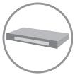 BELKIN SWITCH KVM CAT5 SMB #F1DP108AEA - Inhoud van de verpakking - 1