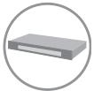 BELKIN SWITCH KVM CAT5 SMB #F1DP108AEA - Contenu de l'emballage - 1