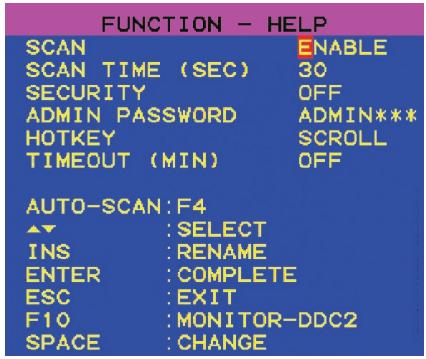 BELKIN SWITCH KVM CAT5 SMB #F1DP108AEA - Pagina Function/Help (Funzione/Guida) - 1