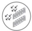 BELKIN SWITCH KVM CAT5 SMB #F1DP116AEA - Verpackungsinhalt - 2