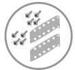 BELKIN SWITCH KVM CAT5 SMB #F1DP116AEA - Contenu de l'emballage - 2