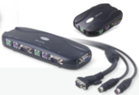 BELKIN SWITCH KVM À 2 PORTS #F1DJ102PEA - 1