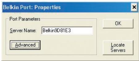 BELKIN 2-PORT USB PRINT SERVER #F1UP0301 - Configuration des ordinateurs pour impression via le serveur d'impression - 4