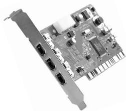 BELKIN 3 PORTS FIREWIRE PCI #F5U503 - 1