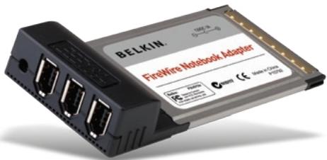 BELKIN ADAPTATEUR FIREWIRE POUR ORDINATEUR PORTABLE #F5U513VEA1 - Adaptateur firewire pour ordinateur portable - 2