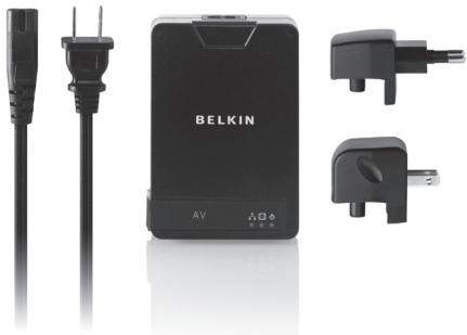 BELKIN ADAPTATEUR RÉSEAU CPL AV (200 MBPS) #F5D4072ED - Spécifications du produit - 1