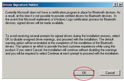 BELKIN ADAPTATEUR USB BLUETOOTH™-10 MÈTRES #F8T013FR - Installation du logiciel - 3