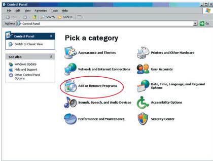 BELKIN ADAPTATEUR USB BLUETOOTH™-10 MÈTRES #F8T013FR - Verwijdering van de software onder Windows 98 SE, Me, 2000 of XP - 1