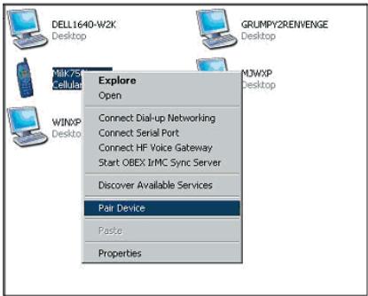 BELKIN ADAPTATEUR USB BLUETOOTH™-10 MÈTRES #F8T013FR - How to use the Belkin Bluetooth software - 1