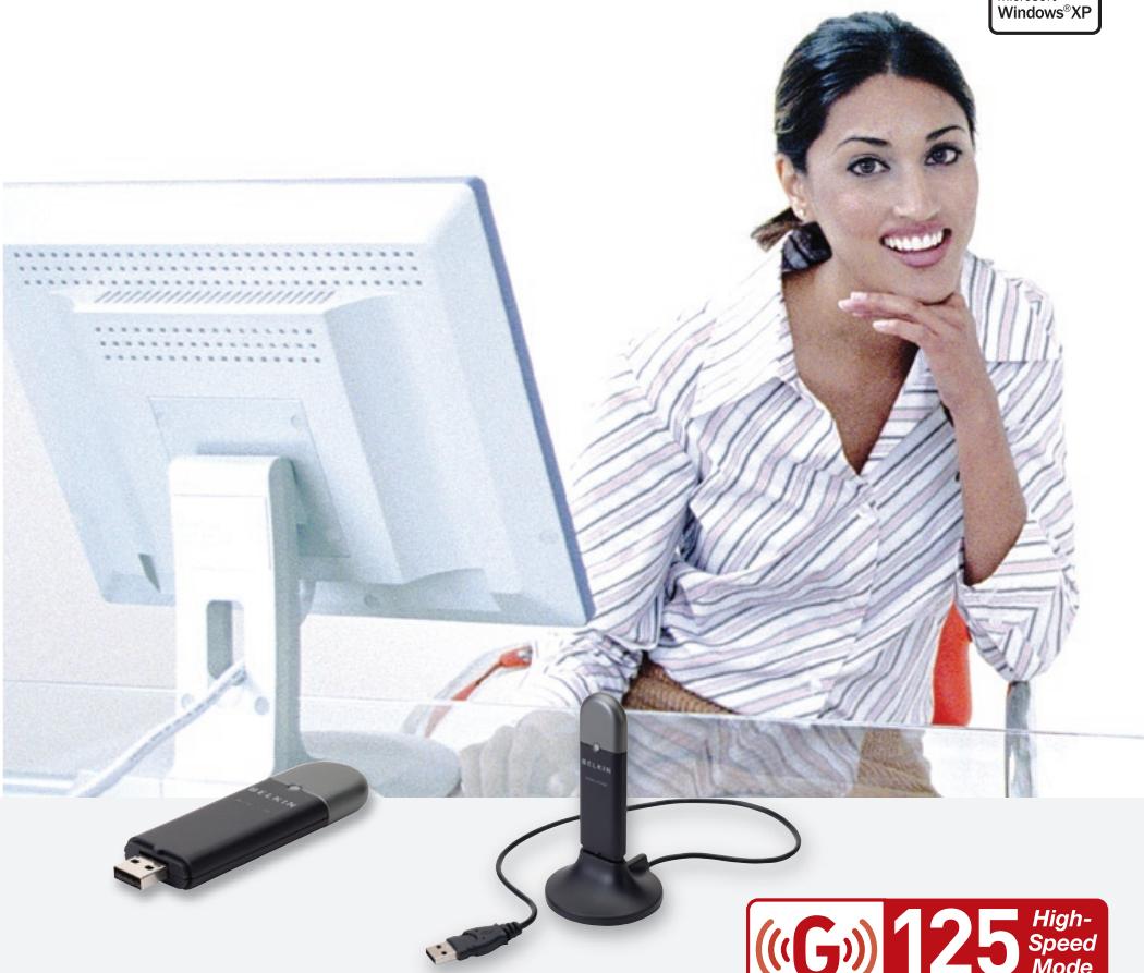 BELKIN ADAPTATEUR USB SANS FIL MODE HAUT DÉBIT #F5D7051FR - Reliez votre PC de bureau ou portable à un réseau sans fil - 2