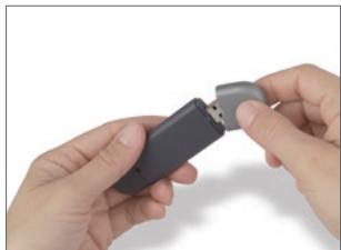 BELKIN ADAPTATEUR USB SANS FIL MODE HAUT DÉBIT #F5D7051FR - Contenu de l'emballage - 3
