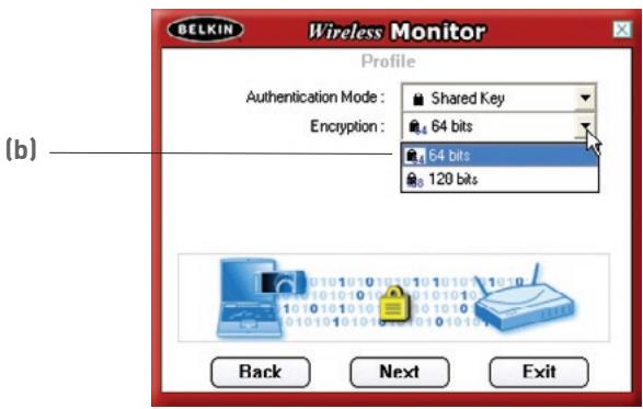 BELKIN ADAPTATEUR USB SANS FIL MODE HAUT DÉBIT #F5D7051FR - Création d'un nouveau profil - 5