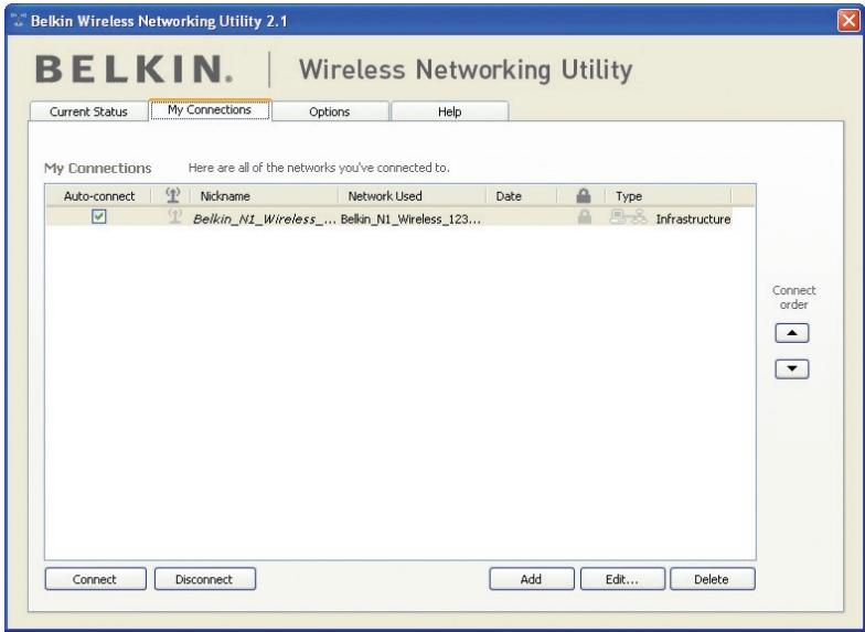 BELKIN ADAPTATEUR USB SANS FIL N1 #F5D8051FR - Änderungen der Sicherheitseinstellungen des Funknetzwerks - 1