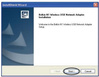 BELKIN ADAPTATEUR USB SANS FIL N1 #F5D8051FR - Fase 1 Installazione - 2
