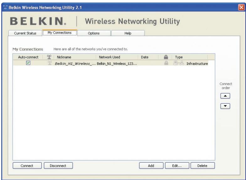 BELKIN ADAPTATEUR USB SANS FIL N1 #F5D8051FR - De beveiligingsinstellungen van het draadloze netwerk wijzigen - 1