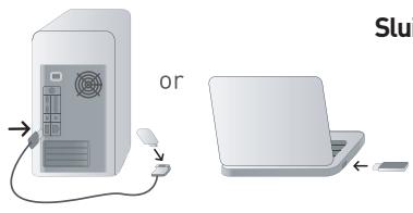 BELKIN ADAPTATEUR USB SANS FIL N1 #F5D8051FR - Stap 2 Bevestigen - 1