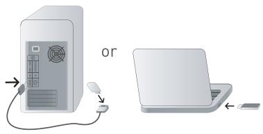 BELKIN ADAPTATEUR USB SANS FIL N1 #F5D8051FR - Paso 2 Inserción - 1