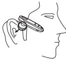 BELKIN BLUETOOTH HEADSET #F8T064 - Aufsetzen des Headsets - 1