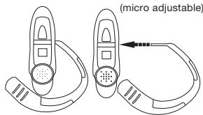 BELKIN BLUETOOTH HEADSET #F8T064 - To adjust the ear hook for right-ear use - 1