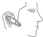 BELKIN BLUETOOTH HEADSET #F8T064 - Come indossare l'auricolare - 3