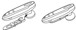 BELKIN BLUETOOTH HEADSET #F8T064 - Tragen des Clips - 1