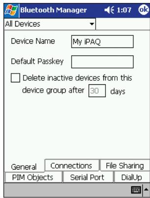 BELKIN CARTE ADAPTATEUR PDA BLUETOOTH™ #F8T020FR - Paramètres de groupes - 2