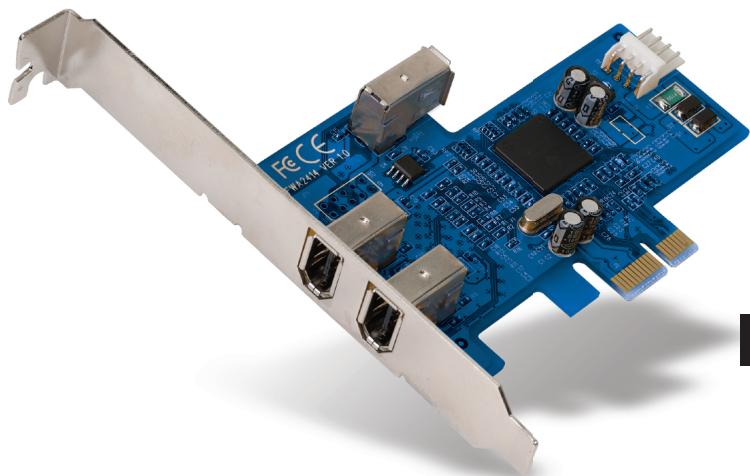 BELKIN CARTE FIREWIRE 3-PORT PCI EXPRESS #F5U504 - 1