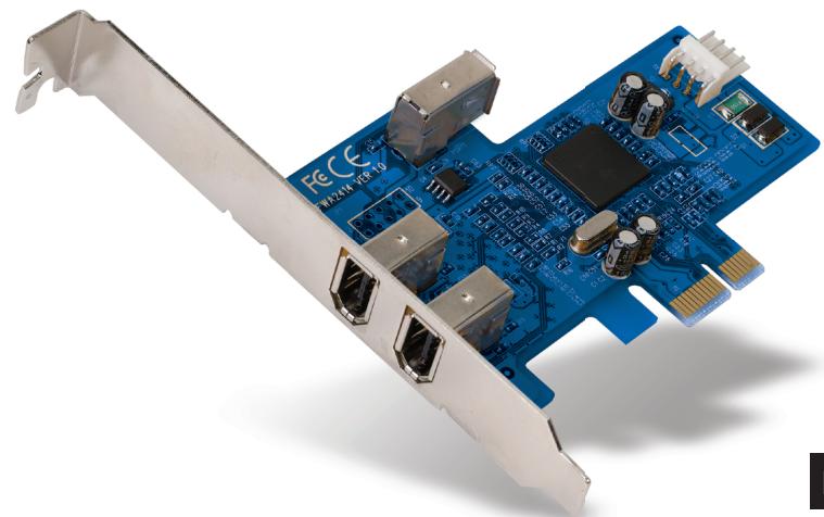 BELKIN CARTE FIREWIRE 3-PORT PCI EXPRESS #F5U504 - 1