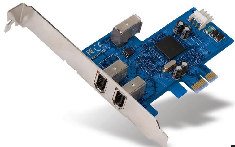 BELKIN CARTE FIREWIRE 3-PORT PCI EXPRESS #F5U504 - 1
