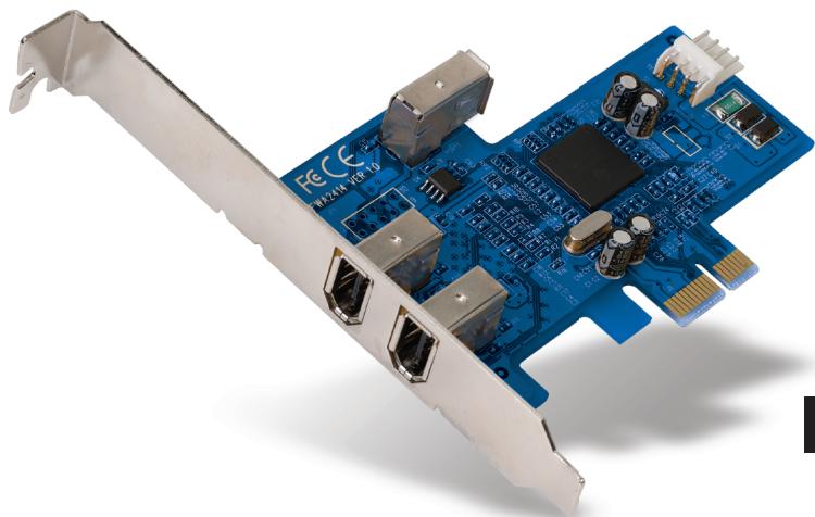 BELKIN CARTE FIREWIRE 3-PORT PCI EXPRESS #F5U504 - 1