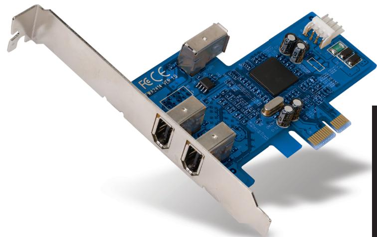 BELKIN CARTE FIREWIRE 3-PORT PCI EXPRESS #F5U504 - 1