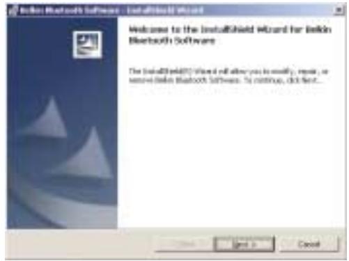 BELKIN CARTE PC BLUETOOTH F8T002FR #F8T002FR - SOFTWARE VERWIJDEREN - 1