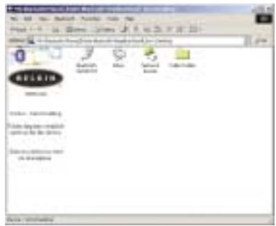 BELKIN CARTE PC BLUETOOTH™ F8T002FR #F8T002FR - PROGRAMMA 'MY BLUETOOTH PLACES' (VERVOLG) - 1