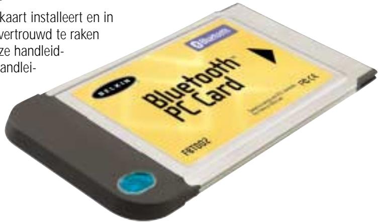 BELKIN CARTE PC BLUETOOTH™ F8T002FR #F8T002FR - INLEIDING - 1