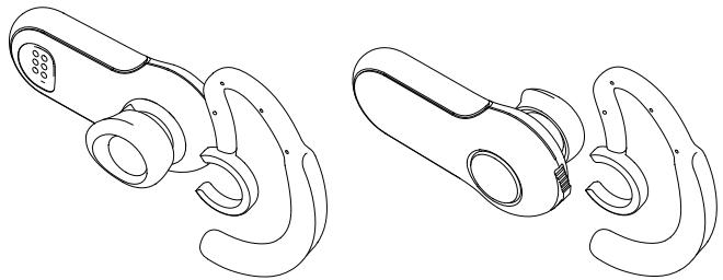 BELKIN CASQUE SANS FIL BLUETOOTH™ #F8T061EA - Ajustement de l'oreillette - 1