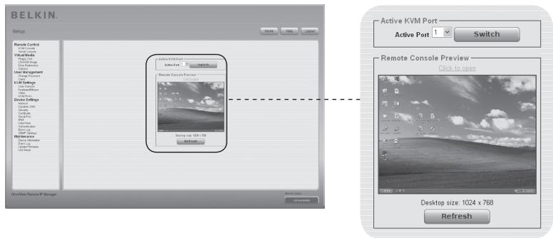 BELKIN CONSOLE DE PRISE EN MAIN SÉCURISÉE VIA CONNEXION IP #F1DE101HEA - Navigation - 1