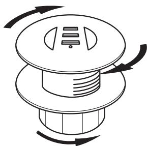 BELKIN FLEXIBLE-FIT HUB USB ENCASTRABLE #F5U413EA - Package Includes - 1