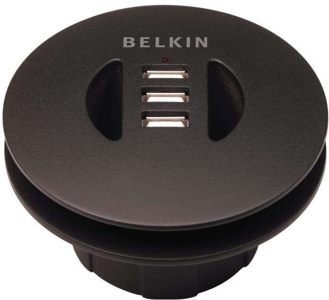 BELKIN FLEXIBLE-FIT HUB USB ENCASTRABLE #F5U413EA - Inhoud - 4