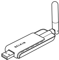 BELKIN HUB USB SANS FIL #F5U302EA - Indice - 1
