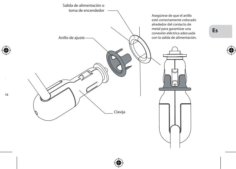 BELKIN KIT AUTO POUR IPOD AVEC DOCK CONNECTOR #F8V7058EAAPL - Instrucciones de instalación - 4
