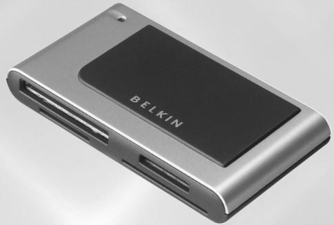 BELKIN LECTEUR/ENREGISTREUR MULTIMÉDIA 8-EN-1 USB 2.0 #F5U248EA - Lecteur/Enregistrreur Multimédia 8 en 1 USB 2.0 haut débit - 1