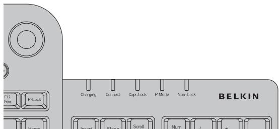 BELKIN MEDIAPILOT #F8E838 - Témoins de la base d'accueil - 1