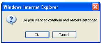 BELKIN MODEM ROUTEUR SANS FIL N #F5D8636ED4A - Rétabillisement d'une configuration précédente - 3
