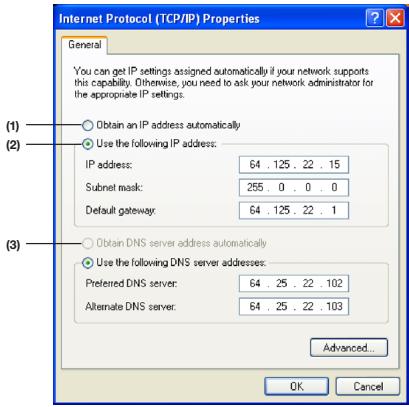 BELKIN MODEM ROUTEUR SANS FIL N #F5D8636ED4A - Configuration manuelle des paramètres réseau sous Windows 2000, NT ou XP - 1