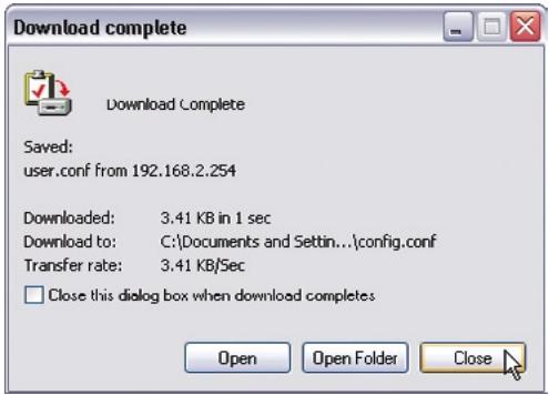 BELKIN POINT D’ACCÈS RÉSEAU SANS FIL 802.11G #F5D7130FR - Enregistrement de la configuration en cours - 3