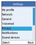 BELKIN SKYPEPHONE #F1PP000GNFR - Confidentialité - 2