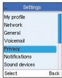 BELKIN SKYPEPHONE #F1PP000GNFR - Privacy - 2