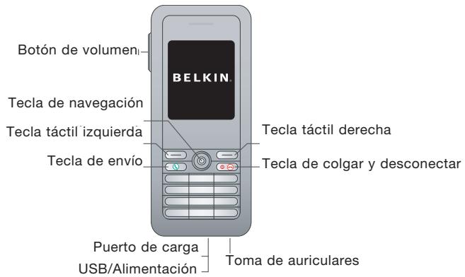 BELKIN SKYPEPHONE #F1PP000GNFR - Descripción del hardware - 1