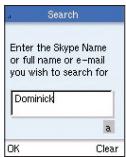 BELKIN SKYPEPHONE #F1PP000GNFR - Een naam zoeken - 2